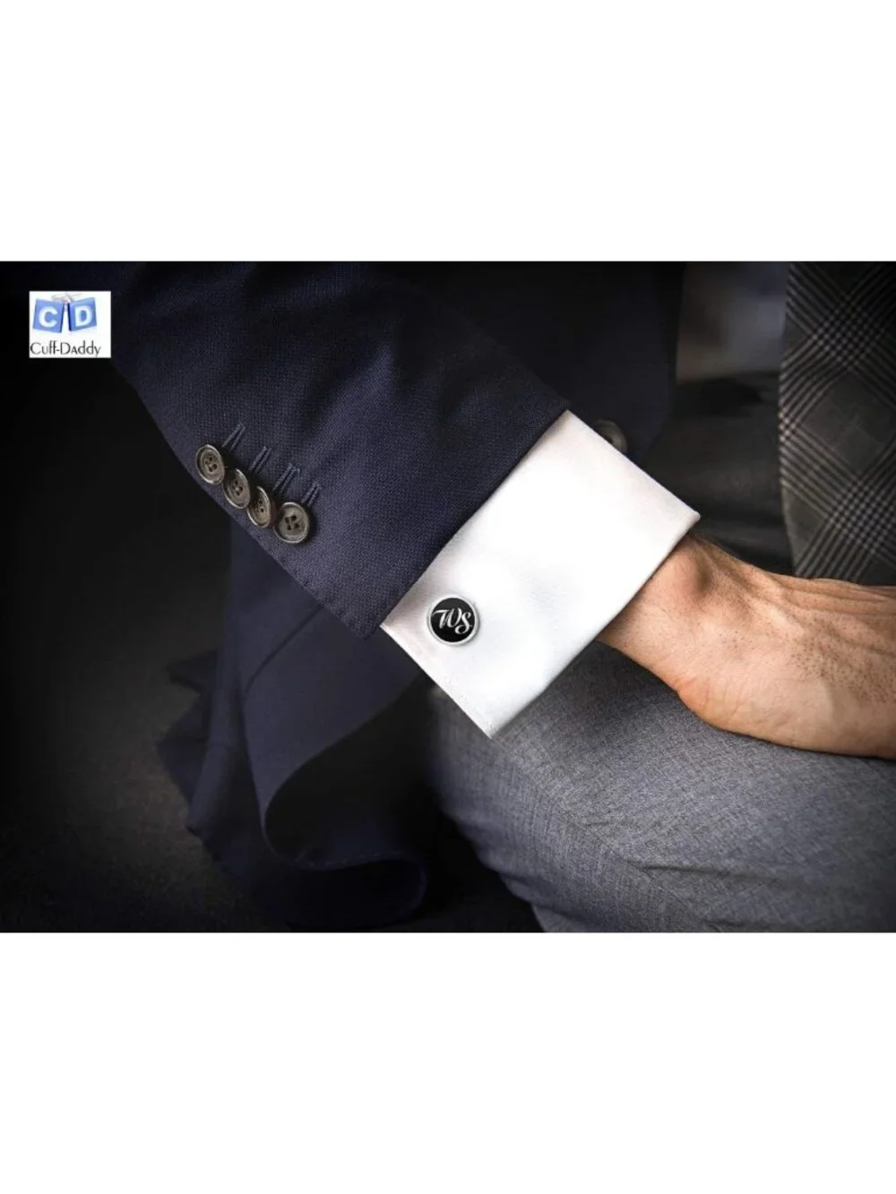 Unique Ribbed Tuxedo Cufflinks & Studs Set for Men | Formal Wedding Business